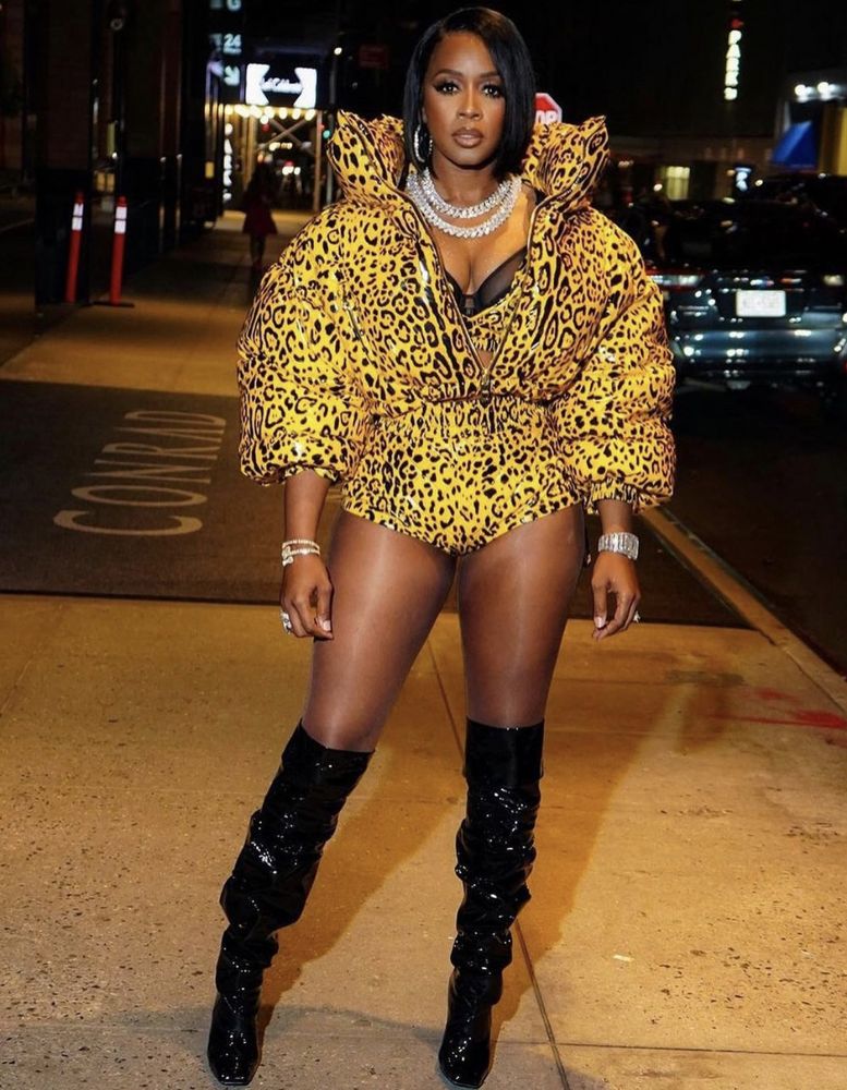 Remy Ma Verzuz Live 2021 At Madison Square Garden, makeup by Rebecca Lee Artistry — from rebeccaleeartistry.com